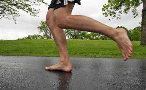 When in Rome be a barefoot runner