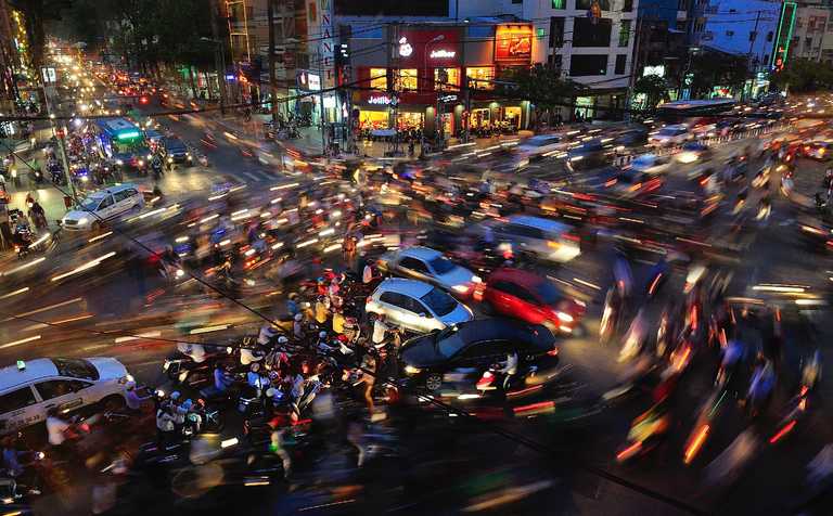 The crowdsourced traffic light