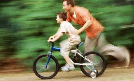 Looking for cross-training ideas? Here’s one: 4-year-old on a bicycle!
