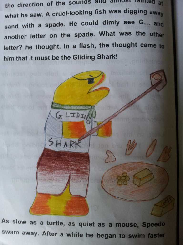 The Case of the Gliding Shark